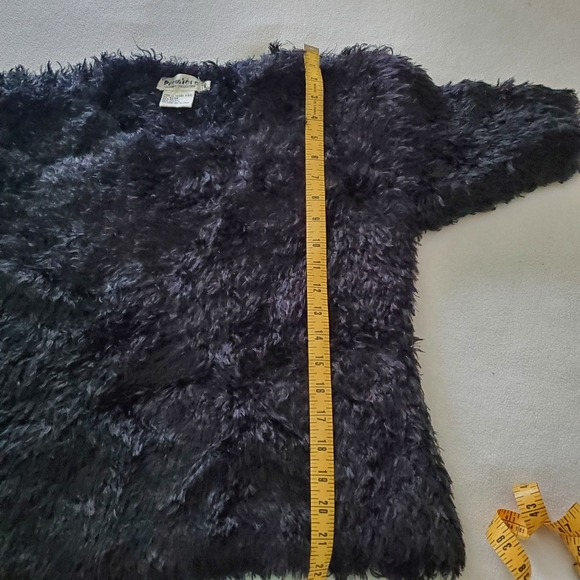 Vintage Premiere Designer Collection Black Top Short Sleeve Large - Picture 7 of 7